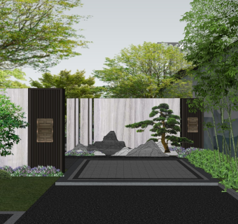 西棠春晓示范区-山水比德